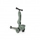 Тротинетка Scoot and Ride HKick 1 Lifestyle green lines с кош отпред